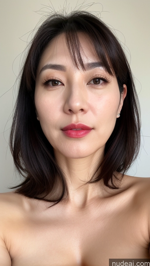 related ai porn images free for Woman One Perfect Boobs Beautiful Lipstick Fairer Skin 40s Black Hair Korean Close-up View