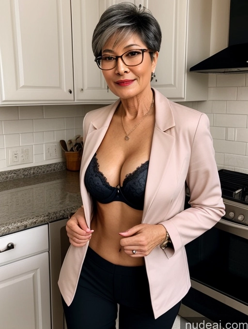 related ai porn images free for Milf Two Perfect Boobs Beautiful Perfect Body 70s Seductive Pixie Chinese Bra Casual Jacket Professor Secretary Stylish Suit Cleavage Detailed Sexy Face Glasses Kitchen