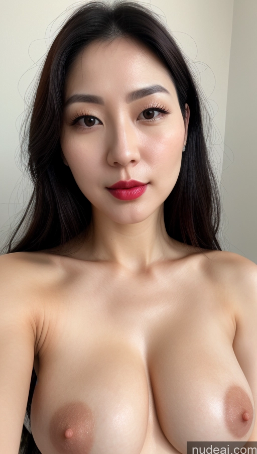related ai porn images free for Woman One Perfect Boobs Beautiful Lipstick Fairer Skin Black Hair Korean Close-up View 30s Slicked