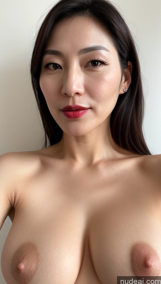 related ai porn images free for Woman One Perfect Boobs Beautiful Lipstick Fairer Skin Black Hair Korean Close-up View 40s