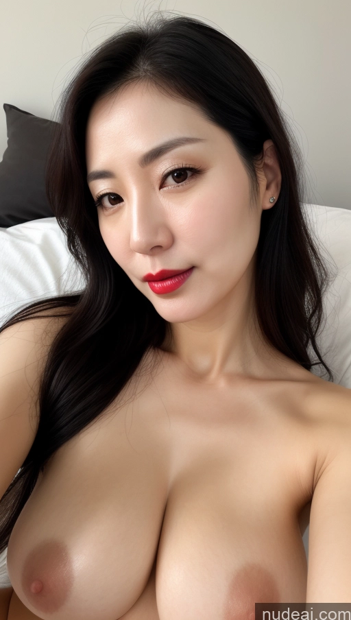 related ai porn images free for Woman One Perfect Boobs Beautiful Lipstick Fairer Skin Black Hair Korean Close-up View 40s