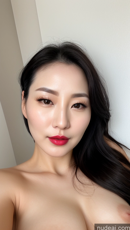 related ai porn images free for Woman One Perfect Boobs Beautiful Lipstick Fairer Skin Black Hair Korean Close-up View 30s Slicked