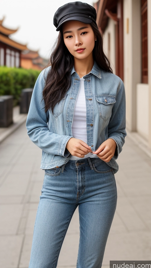 related ai porn images free for Woman One Small Tits Beautiful Black Hair Chinese Front View Skin Detail (beta) 18 Hat Hair Bun Casual