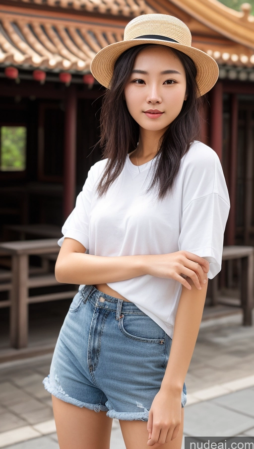 related ai porn images free for Woman One Small Tits Beautiful Black Hair Chinese Front View Skin Detail (beta) 18 Hat Hair Bun Casual