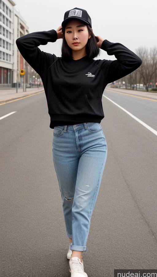 related ai porn images free for Woman One Small Tits Beautiful Black Hair Chinese Front View Skin Detail (beta) 18 Hat Hair Bun Casual T-pose