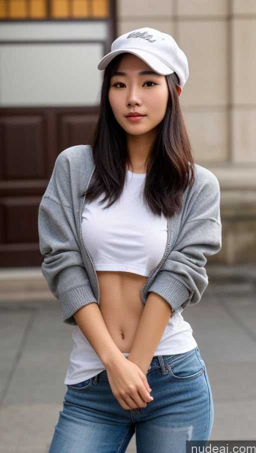 related ai porn images free for Woman One Small Tits Beautiful Black Hair Chinese Front View Skin Detail (beta) 18 Hat Hair Bun Casual T-pose