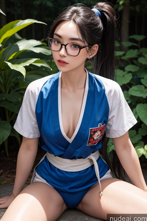 related ai porn images free for Small Tits 18 Black Hair Ponytail Korean Short Glasses Pubic Hair Perfect Body Spreading Legs Martial Arts