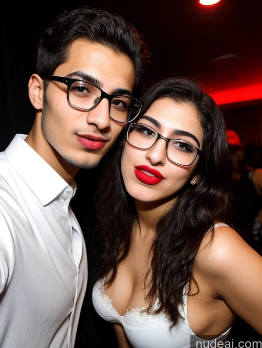 related ai porn images free for Woman + Man Glasses Lipstick Skinny 18 Ahegao Niqab Cumshot Arabic Party Front View