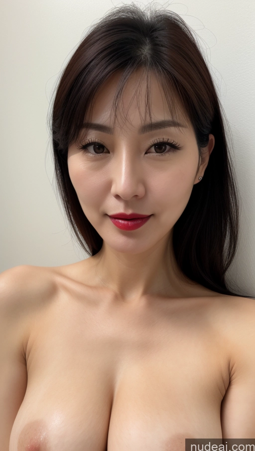 related ai porn images free for Woman One Perfect Boobs Beautiful Lipstick Fairer Skin Black Hair Korean Close-up View 40s