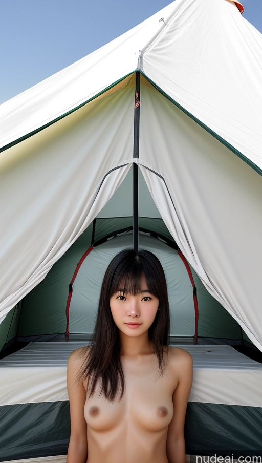related ai porn images free for Woman One Beautiful 18 Black Hair Chinese Nude Bangs Tent