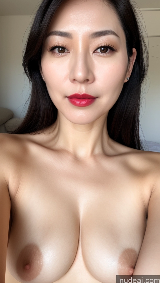 related ai porn images free for Woman One Perfect Boobs Beautiful Lipstick Fairer Skin Black Hair Korean Close-up View 40s