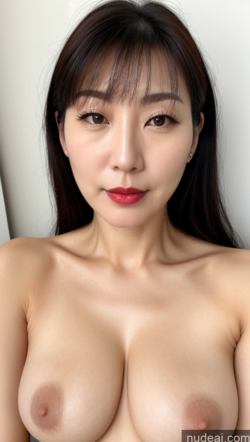 related ai porn images free for Woman One Perfect Boobs Beautiful Lipstick Fairer Skin Black Hair Korean Close-up View 40s