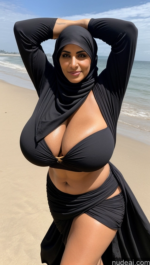 related ai porn images free for Milf Busty Huge Boobs Beautiful Tattoos Muscular Big Ass Thick Big Hips Tall Dark Skin 60s Front View Niqab Sari Cleavage Sexy Face Jumping Seductive Arabic Beach Messy Black Hair Alternative