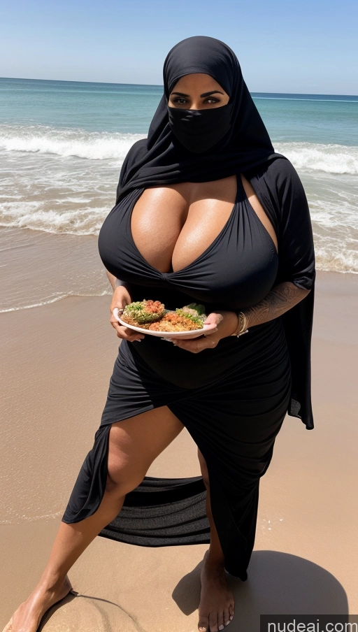 related ai porn images free for Milf Busty Huge Boobs Beautiful Tattoos Muscular Big Ass Thick Big Hips Tall Long Hair Dark Skin 60s Arabic Eating Long Skirt Niqab Cleavage Detailed Sexy Face Serious Front View Beach Black Hair