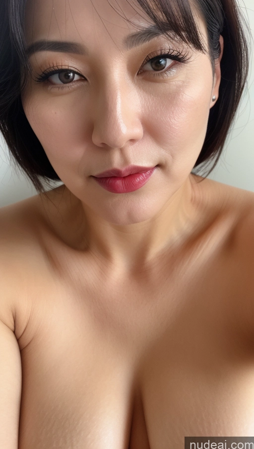 related ai porn images free for Woman One Perfect Boobs Beautiful Lipstick Fairer Skin Black Hair Korean Close-up View 40s