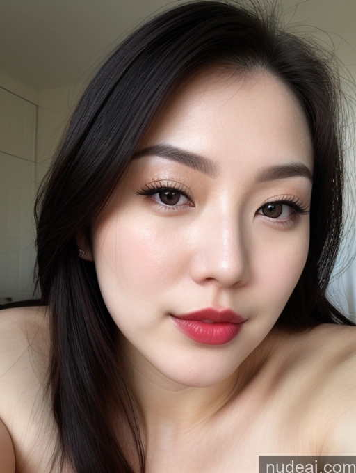 related ai porn images free for Woman One Perfect Boobs Beautiful Lipstick Thick Fairer Skin Black Hair Korean Close-up View Sexy Face 20s