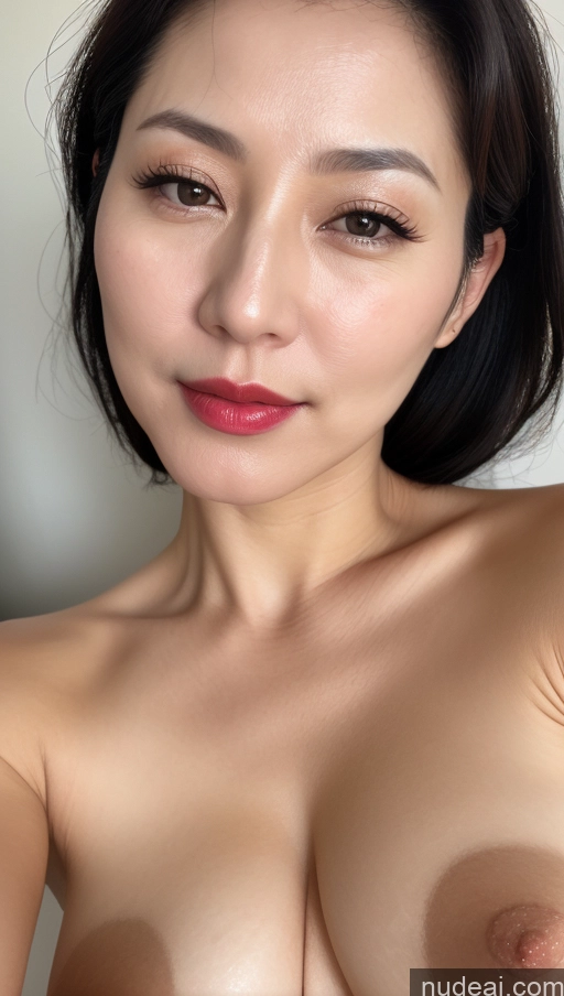 related ai porn images free for Woman One Perfect Boobs Beautiful Lipstick Fairer Skin Black Hair Korean Close-up View 40s