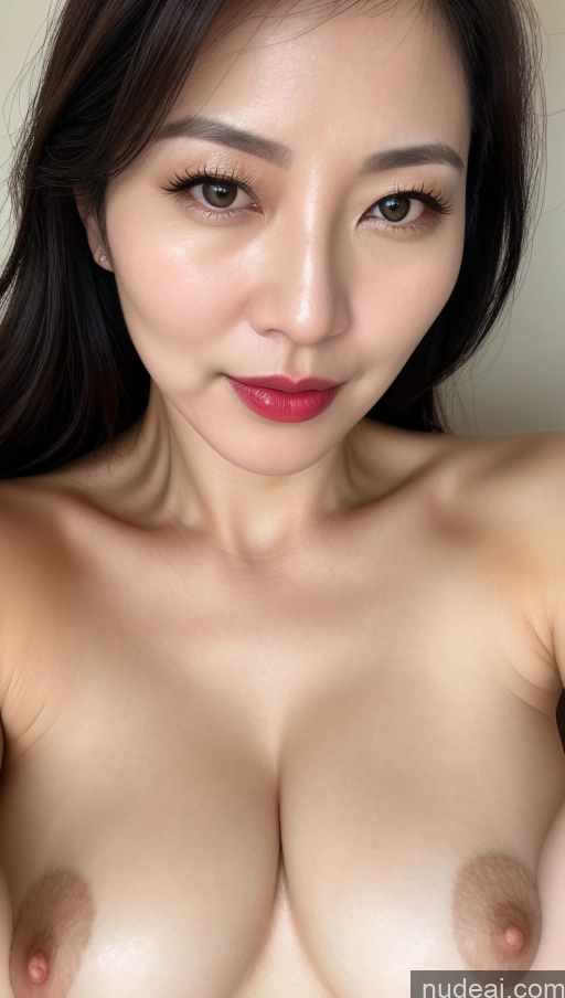 related ai porn images free for Woman One Perfect Boobs Beautiful Lipstick Fairer Skin Black Hair Korean Close-up View 40s