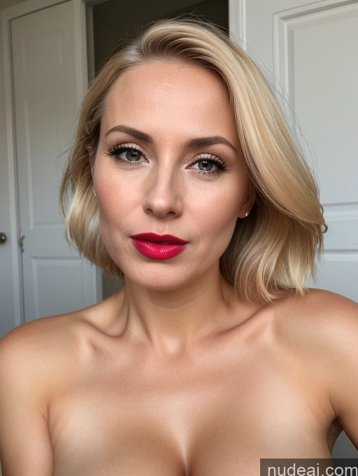 related ai porn images free for Woman One Small Tits Beautiful Lipstick 40s Blonde Slicked British Close-up View Shocked
