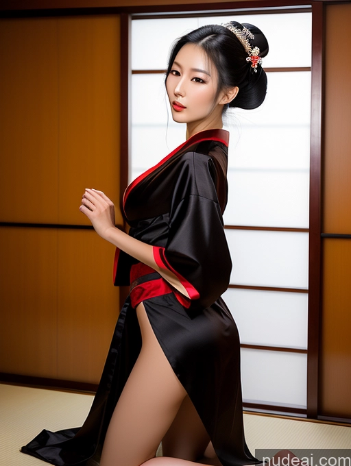 related ai porn images free for Woman One Small Tits Skinny Small Ass Tall Long Legs 20s Seductive Black Hair Straight Chinese Geisha
