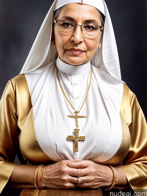 related ai porn images free for Woman Busty Small Tits Glasses Pubic Hair Fairer Skin Military Nun Gold Jewelry Cleavage 70s Indian