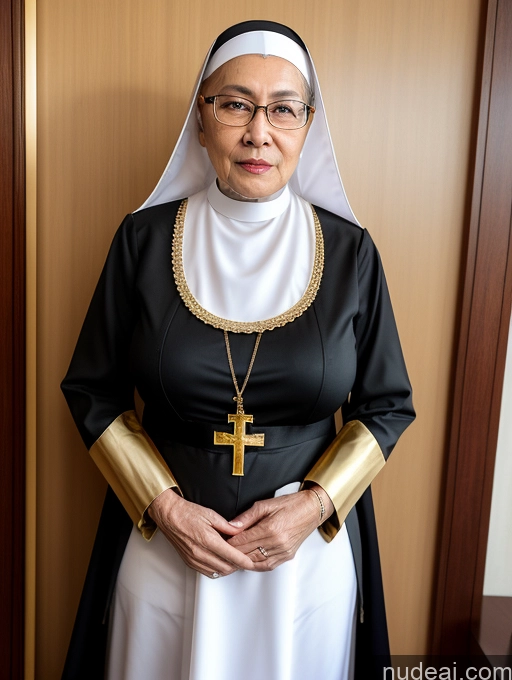 related ai porn images free for Woman Busty Small Tits Glasses Pubic Hair Fairer Skin Military Nun Gold Jewelry Cleavage 70s Thai