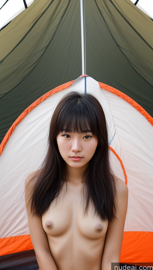 related ai porn images free for Woman One Beautiful 18 Black Hair Chinese Bangs Tent Partially Nude Micro Skirt