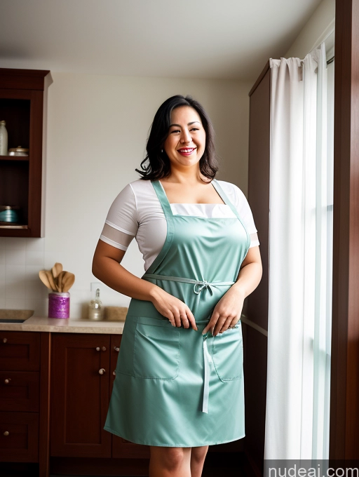 related ai porn images free for Milf One Busty Perfect Boobs Big Ass Thick Big Hips Chubby 50s Orgasm Happy Black Hair Vietnamese Front View Maid Changing Room Transparent Apron Traditional Dark Lighting