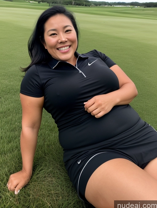 related ai porn images free for Busty Perfect Boobs Big Ass Thick Big Hips Fat 50s Orgasm Happy Black Hair Vietnamese Detailed Close-up View Golf Polo Short Athlete Meadow Cleavage