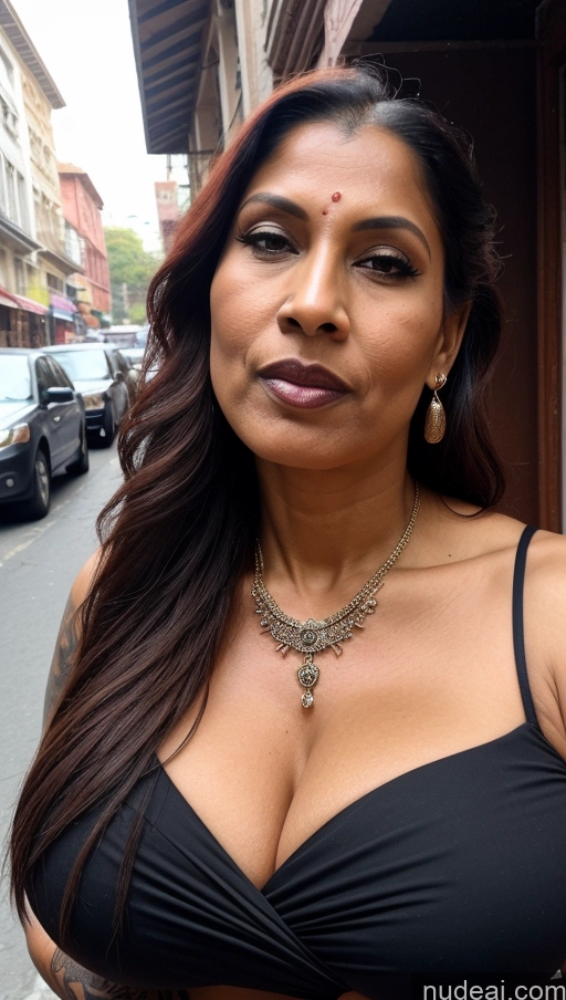 related ai porn images free for Milf Huge Boobs Beautiful Tattoos Muscular Big Ass Abs Thick Big Hips Tall Dark Skin 50s Seductive Street Close-up View Eating Goth Sari Cleavage Detailed Sexy Face Ginger Braided Indian