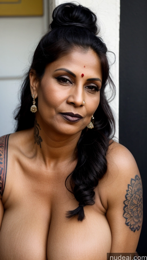 related ai porn images free for Milf Huge Boobs Beautiful Tattoos Muscular Big Ass Abs Thick Big Hips Tall Dark Skin 50s Seductive Street Close-up View Eating Goth Sari Cleavage Detailed Sexy Face Ginger Indian Pigtails