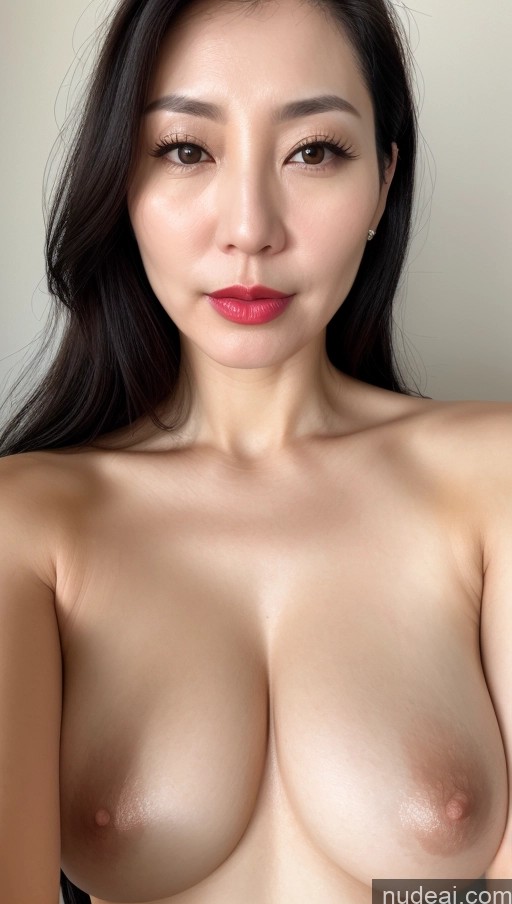 related ai porn images free for Woman One Perfect Boobs Beautiful Lipstick Fairer Skin 40s Black Hair Korean Close-up View