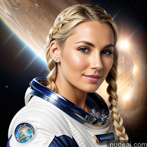 related ai porn images free for Portuguese Braided Blonde Space Suit Diamond Jewelry