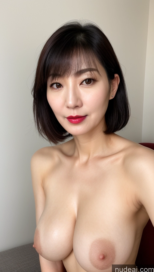 related ai porn images free for Woman One Perfect Boobs Beautiful Lipstick Fairer Skin 40s Black Hair Korean Close-up View