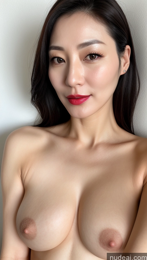 related ai porn images free for Woman One Perfect Boobs Beautiful Lipstick Fairer Skin 40s Black Hair Korean Close-up View