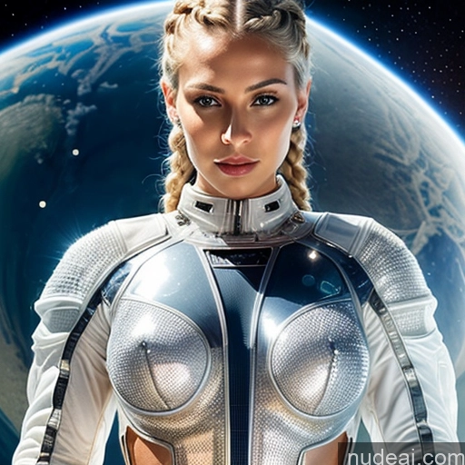 related ai porn images free for Portuguese Braided Blonde Space Suit Diamond Jewelry Transparent Close-up View Cyborg Perfect Boobs Perfect Body