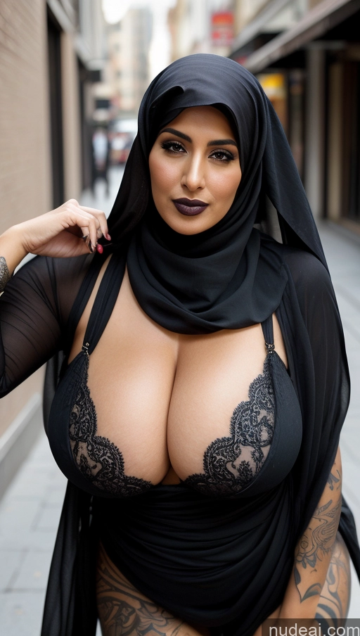 related ai porn images free for Milf Huge Boobs Beautiful Tattoos Big Ass Thick Big Hips Tall Dark Skin 50s Seductive Messy Street Close-up View Eating Goth Niqab Sari Cleavage Detailed Sexy Face Brunette Arabic Busty