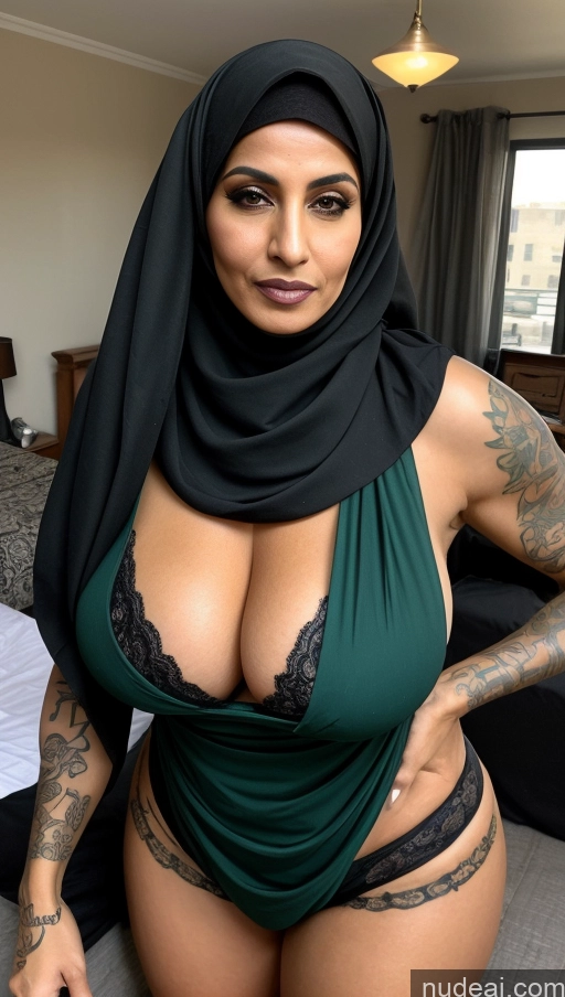 related ai porn images free for Milf Huge Boobs Beautiful Tattoos Muscular Big Ass Thick Big Hips Tall Dark Skin 50s Seductive Messy Arabic Close-up View Goth Niqab Sari Cleavage Detailed Sexy Face T-pose Street Green Hair