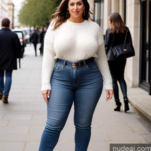 related ai porn images free for Woman Huge Boobs Big Ass Thick Big Hips 40s Seductive Sexy Face Brunette Long Hair White London Full Frontal High Heels Jeans Sweater