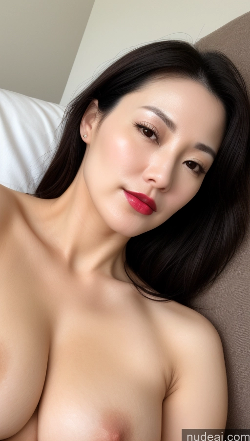 related ai porn images free for Woman One Perfect Boobs Beautiful Lipstick Fairer Skin 40s Black Hair Korean Close-up View Small Tits