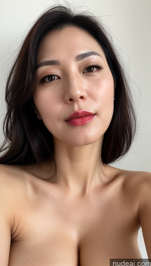 related ai porn images free for One Woman Perfect Boobs Beautiful Lipstick Fairer Skin 40s Black Hair Korean Close-up View