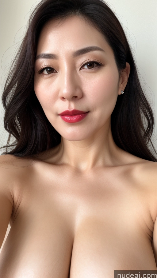 related ai porn images free for One Woman Perfect Boobs Beautiful Lipstick Fairer Skin 40s Black Hair Korean Close-up View