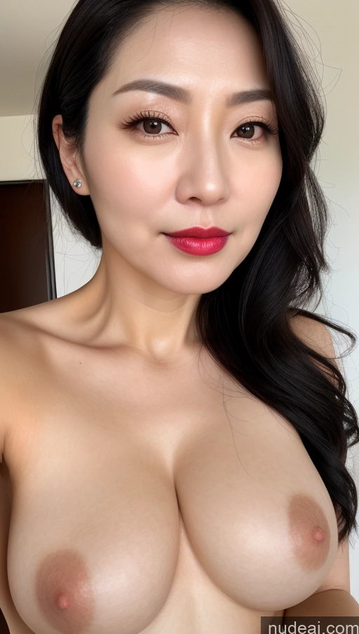 related ai porn images free for One Perfect Boobs Beautiful Lipstick Fairer Skin Korean Close-up View Black Hair 40s Woman