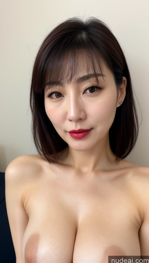 related ai porn images free for One Perfect Boobs Beautiful Lipstick Fairer Skin Korean Close-up View Black Hair 40s Woman