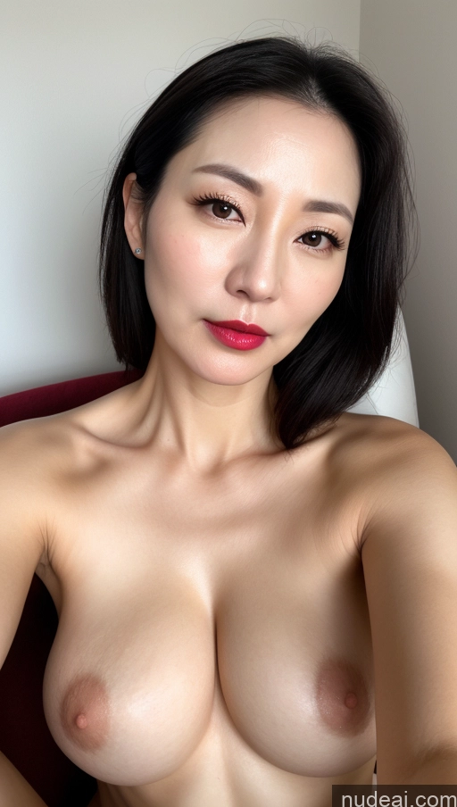 related ai porn images free for One Perfect Boobs Beautiful Lipstick Fairer Skin Korean Close-up View Black Hair 40s Woman