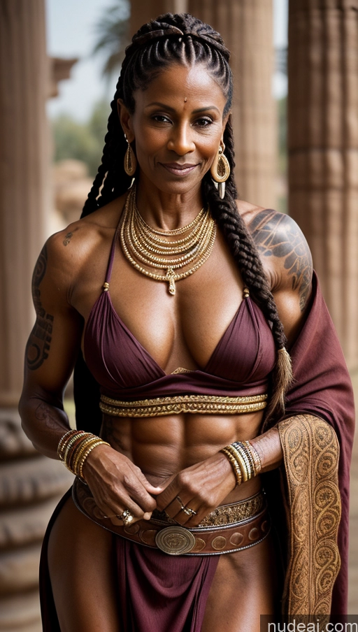 related ai porn images free for Milf Muscular Abs Dark Skin Ethiopian Western Roman Braided 60s Pubic Hair Tattoos Traditional
