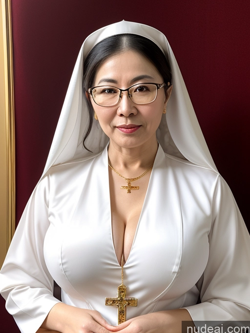 related ai porn images free for Woman Busty Small Tits Glasses Pubic Hair Fairer Skin 60s Chinese Cleavage Gold Jewelry Nun Military