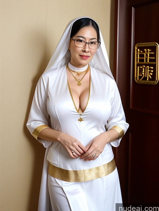 related ai porn images free for Woman Busty Small Tits Glasses Pubic Hair Fairer Skin 60s Chinese Cleavage Gold Jewelry Nun Military