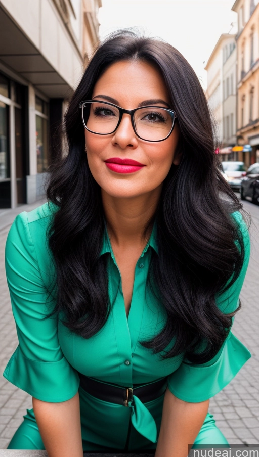 related ai porn images free for Woman Small Tits Beautiful Big Ass Big Hips Fairer Skin 70s Happy Laughing Pouting Lips Italian Film Photo Street Black Hair On Back Detailed Bright Lighting Front View Long Hair One Glasses Flight Attendant