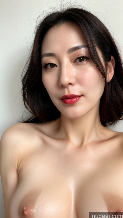 related ai porn images free for One Lipstick Close-up View Black Hair Woman Detailed Beautiful Fairer Skin Korean Perfect Boobs 40s